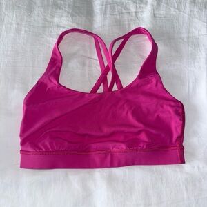 Lululemon Pink Sports Bra